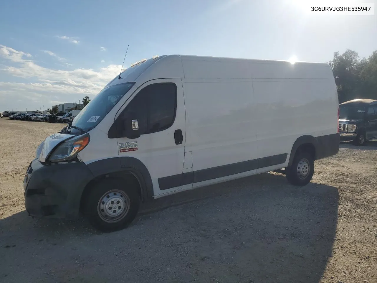 2017 Ram Promaster 3500 3500 High VIN: 3C6URVJG3HE535947 Lot: 75817414