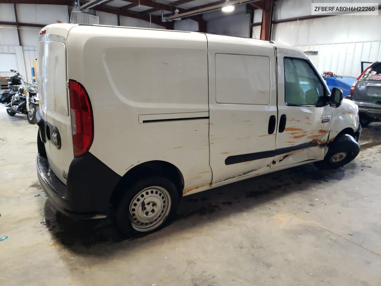 2017 Ram Promaster City VIN: ZFBERFAB0H6H22260 Lot: 77969464