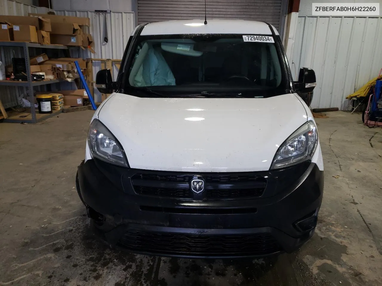 2017 Ram Promaster City VIN: ZFBERFAB0H6H22260 Lot: 77969464