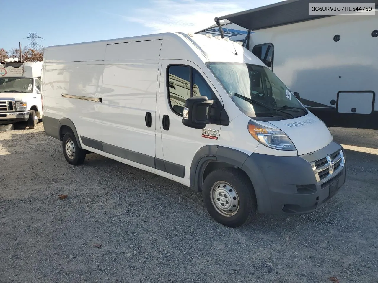 2017 Ram Promaster 3500 3500 High VIN: 3C6URVJG7HE544750 Lot: 78905474