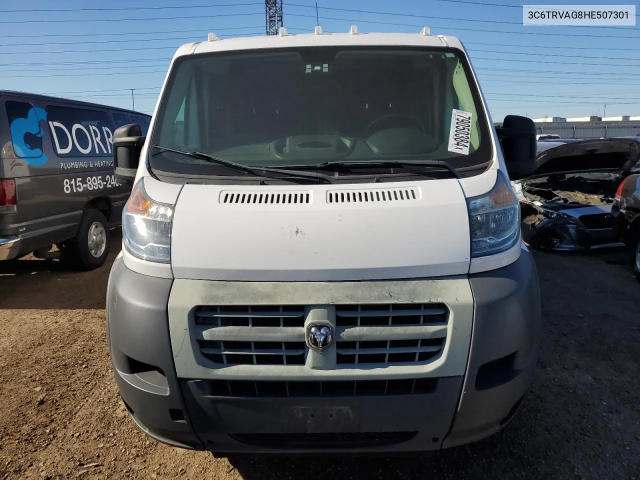 2017 Ram Promaster 1500 1500 Standard VIN: 3C6TRVAG8HE507301 Lot: 79050384