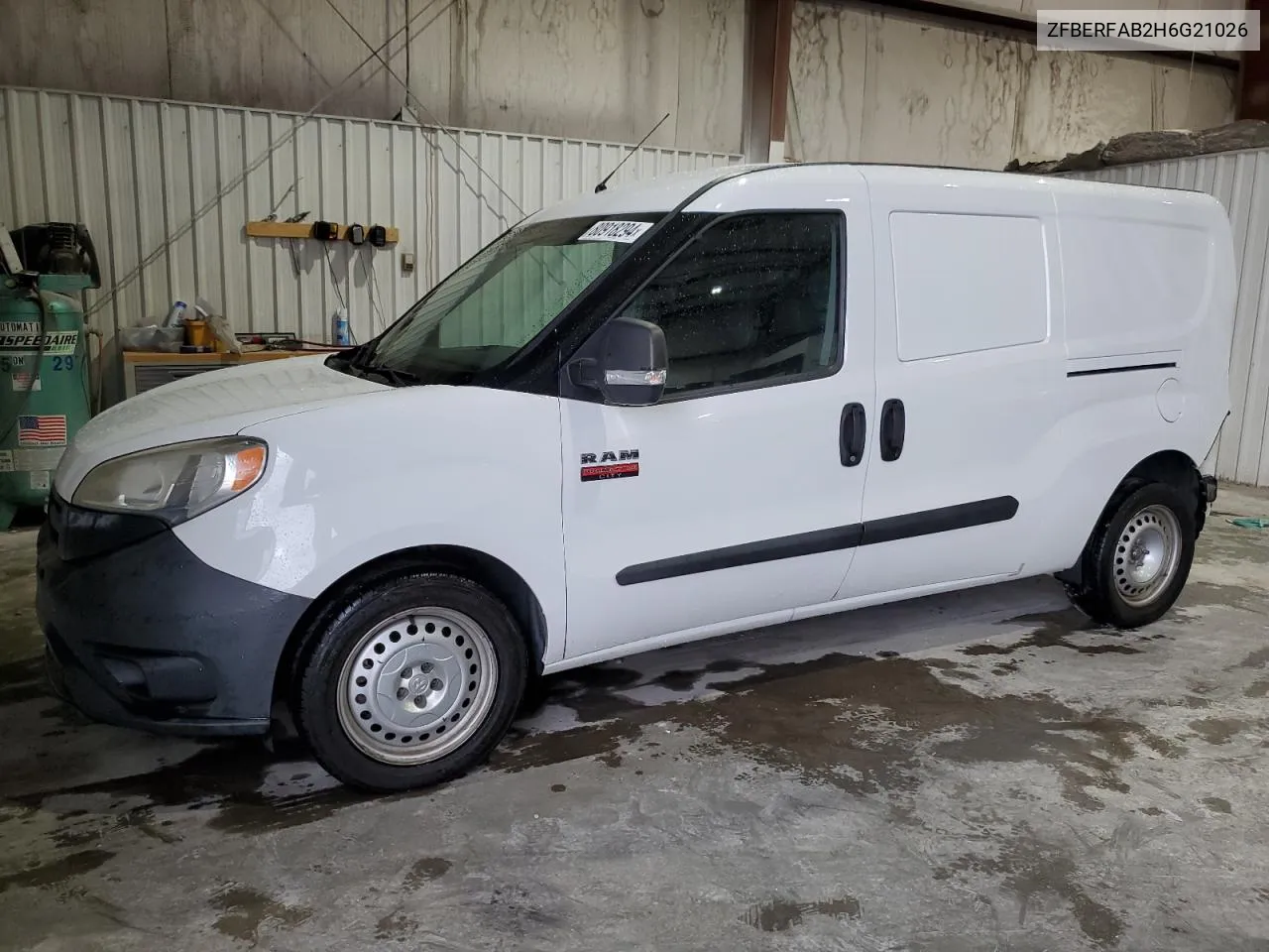 2017 Ram Promaster City VIN: ZFBERFAB2H6G21026 Lot: 80918294