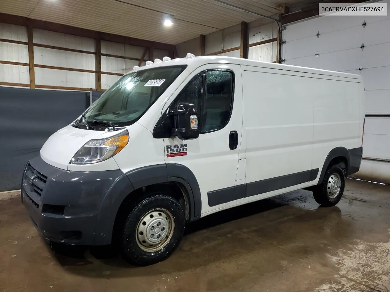 2017 Ram Promaster 1500 1500 Standard VIN: 3C6TRVAGXHE527694 Lot: 80995384