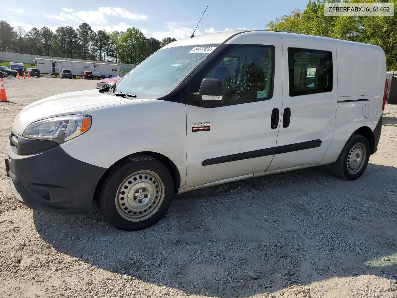 2018 Ram Promaster City VIN: ZFBERFABXJ6L61462 Lot: 49922924