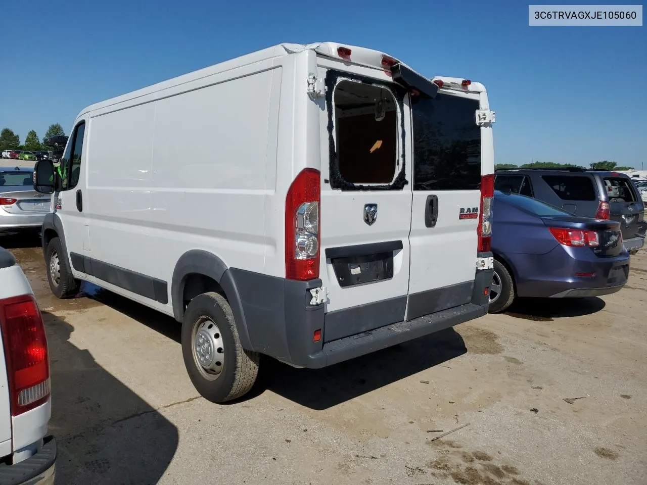 3C6TRVAGXJE105060 2018 Ram Promaster 1500 1500 Standard