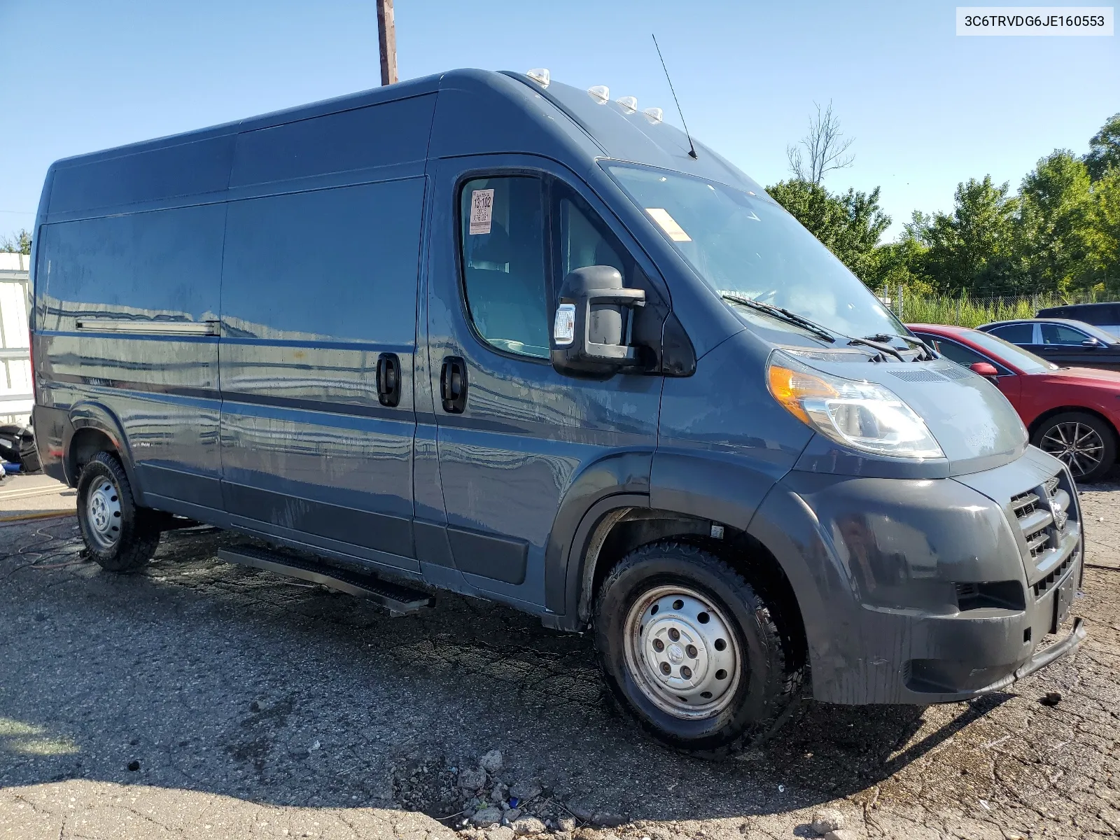 2018 Ram Promaster 2500 2500 High VIN: 3C6TRVDG6JE160553 Lot: 66917994