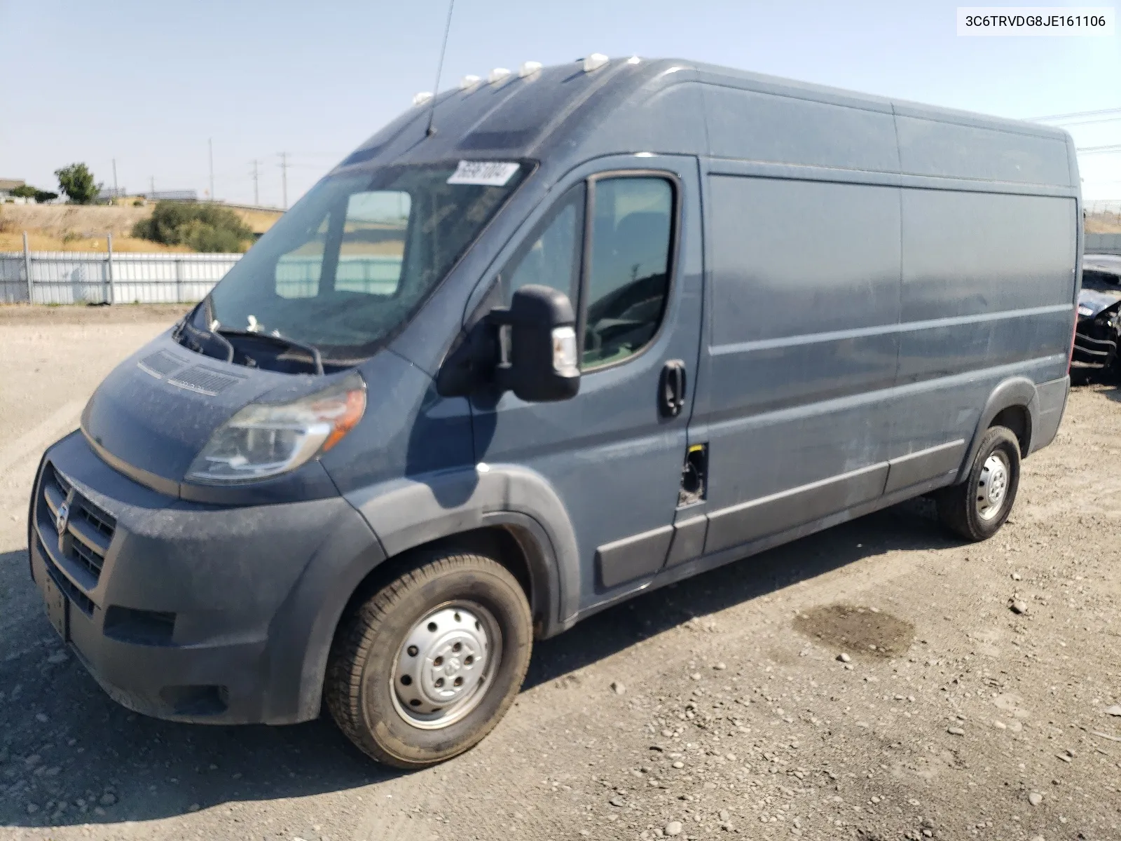 2018 Ram Promaster 2500 2500 High VIN: 3C6TRVDG8JE161106 Lot: 66961004