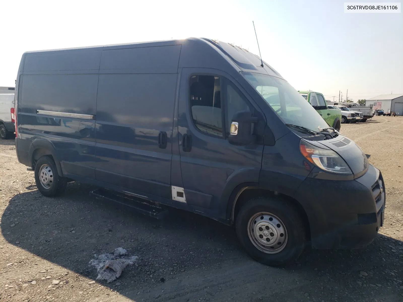 2018 Ram Promaster 2500 2500 High VIN: 3C6TRVDG8JE161106 Lot: 66961004