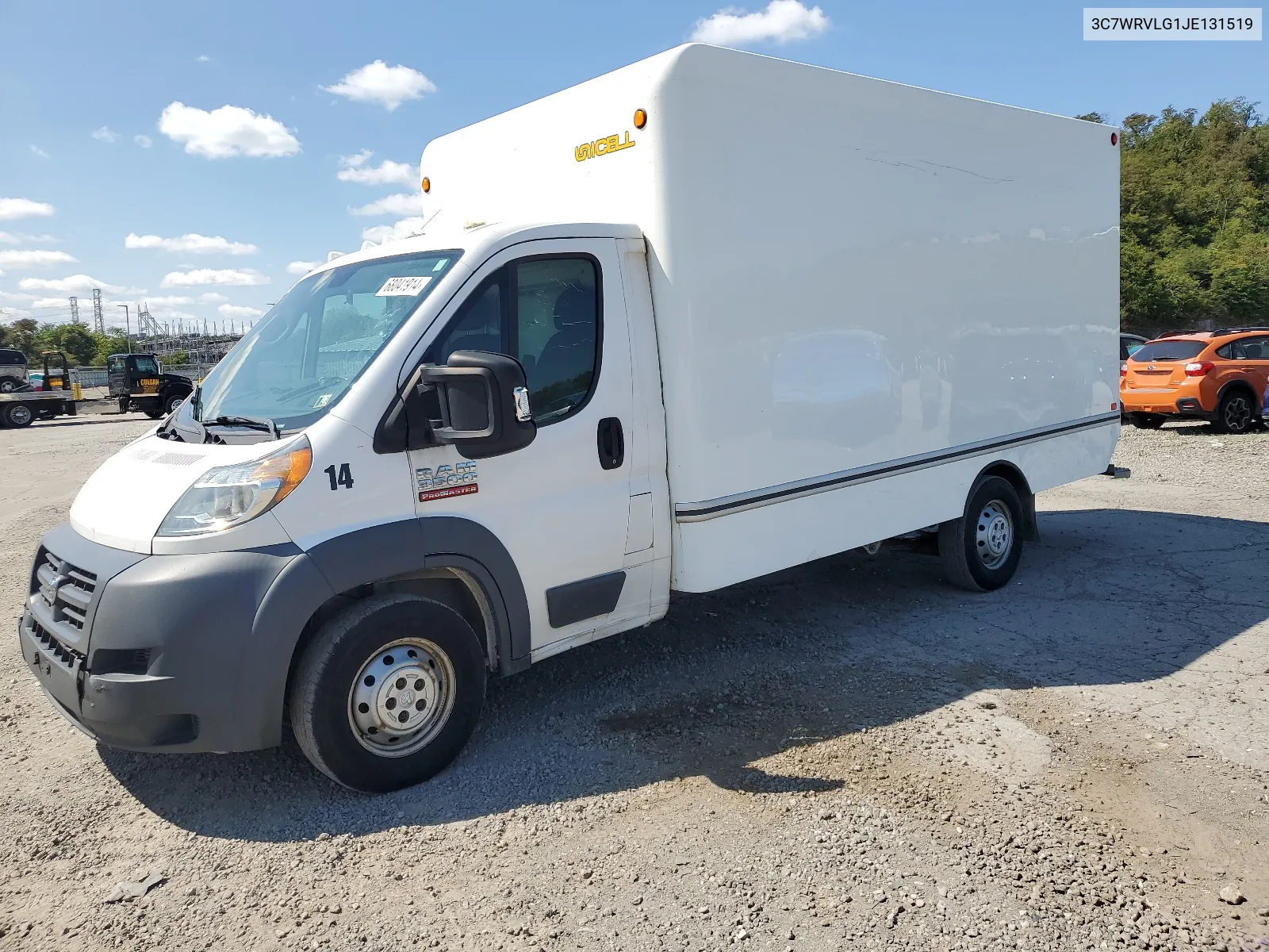 2018 Ram Promaster 3500 3500 Standard VIN: 3C7WRVLG1JE131519 Lot: 68041914