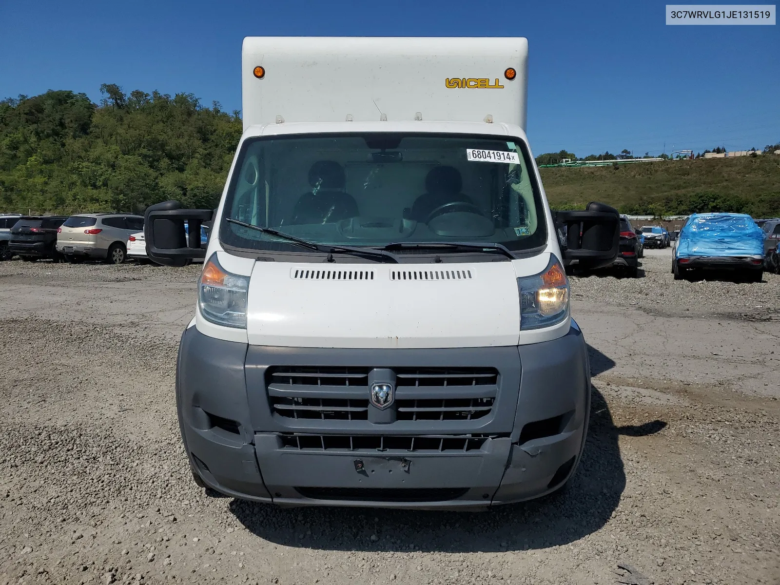 2018 Ram Promaster 3500 3500 Standard VIN: 3C7WRVLG1JE131519 Lot: 68041914