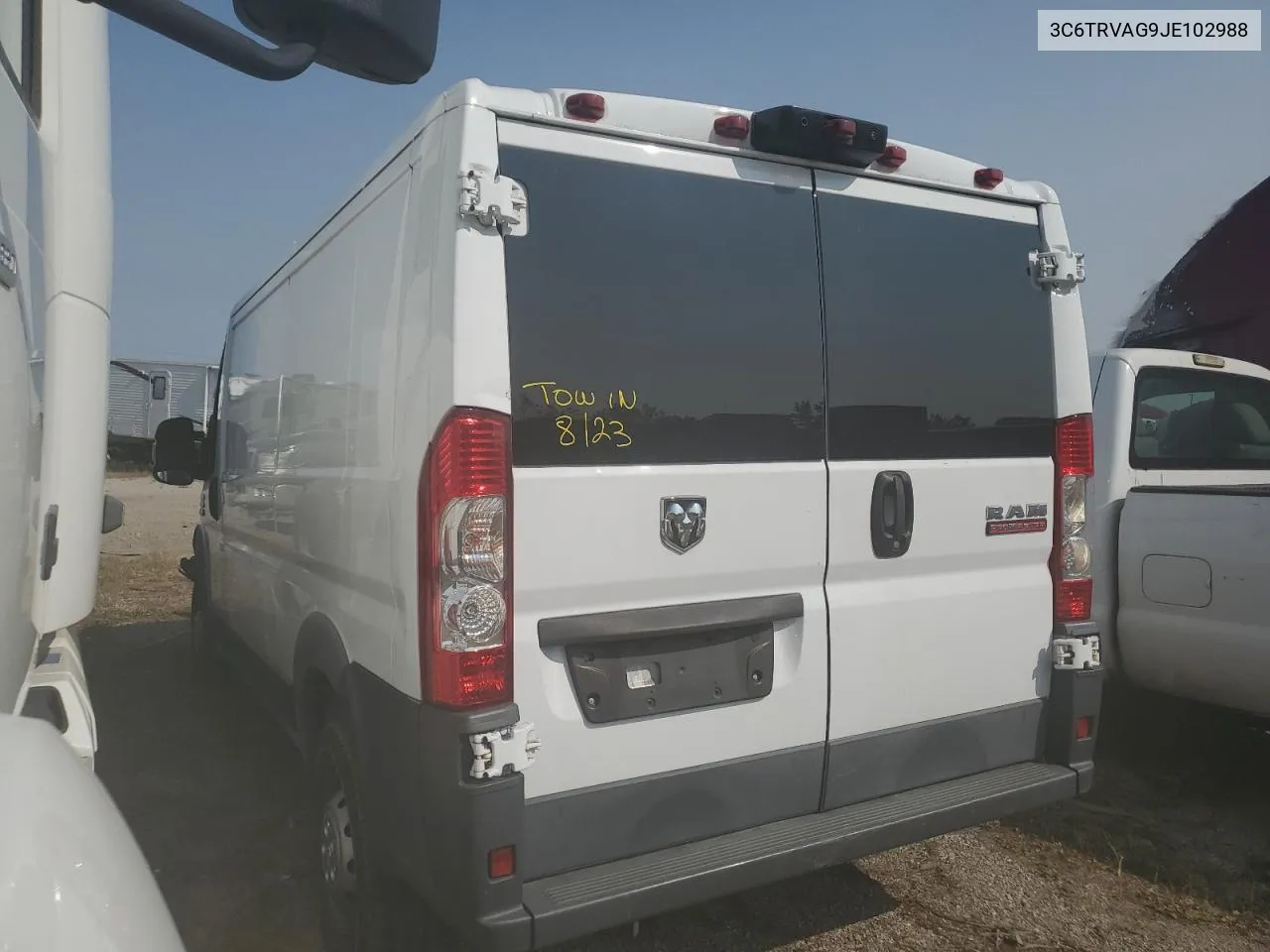 3C6TRVAG9JE102988 2018 Ram Promaster 1500 1500 Standard