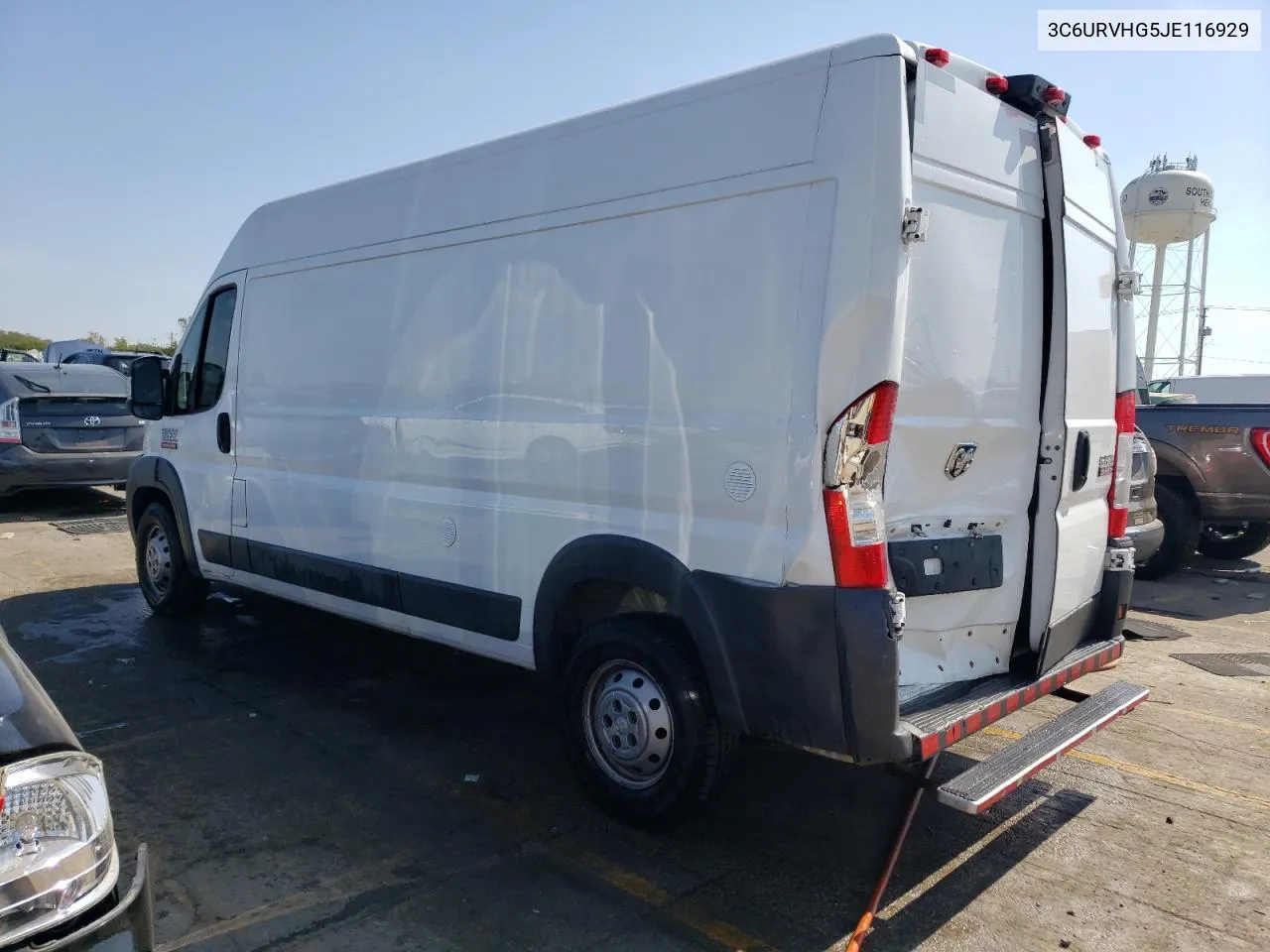 2018 Ram Promaster 3500 3500 High VIN: 3C6URVHG5JE116929 Lot: 71451564