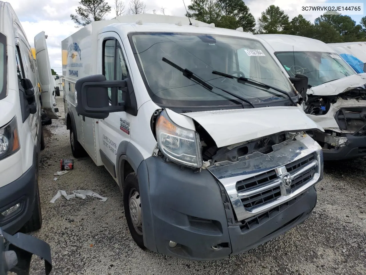 3C7WRVKG2JE144765 2018 Ram Promaster 3500 3500 Standard