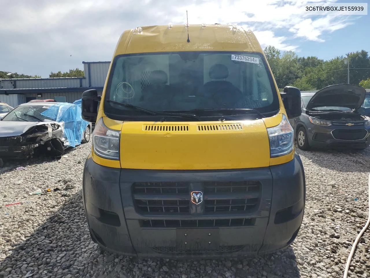 3C6TRVBGXJE155939 2018 Ram Promaster 1500 1500 High