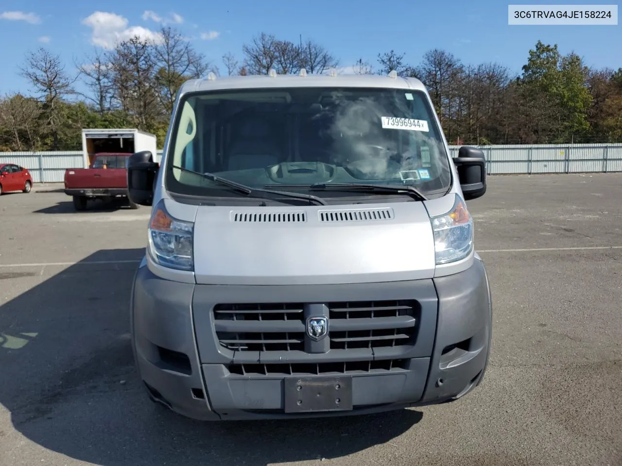 2018 Ram Promaster 1500 1500 Standard VIN: 3C6TRVAG4JE158224 Lot: 73996944