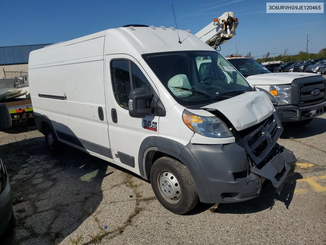 2018 Ram Promaster 3500 3500 High VIN: 3C6URVHG9JE120465 Lot: 74224154