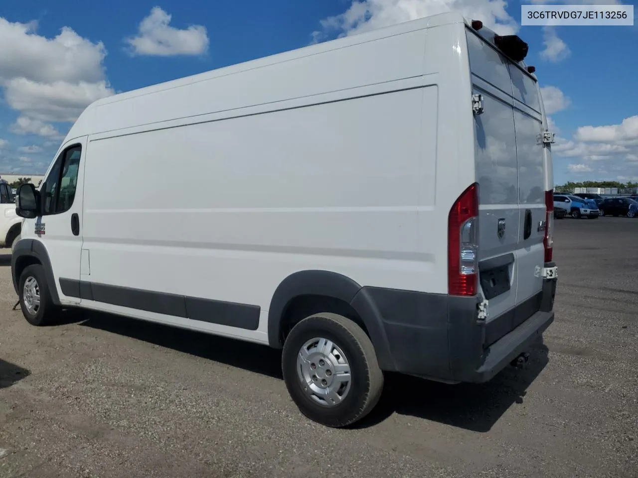 2018 Ram Promaster 2500 2500 High VIN: 3C6TRVDG7JE113256 Lot: 74519844