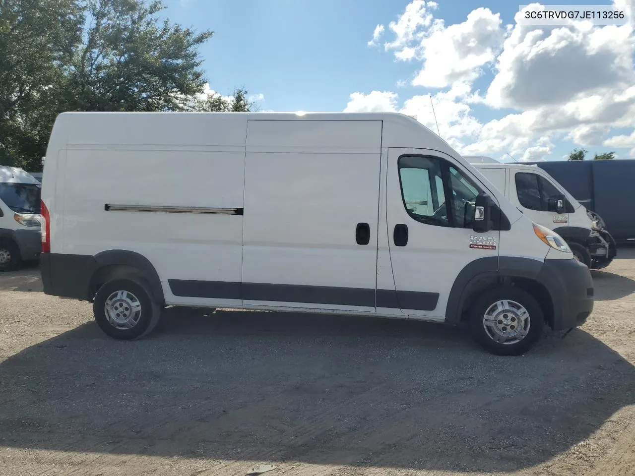 2018 Ram Promaster 2500 2500 High VIN: 3C6TRVDG7JE113256 Lot: 74519844