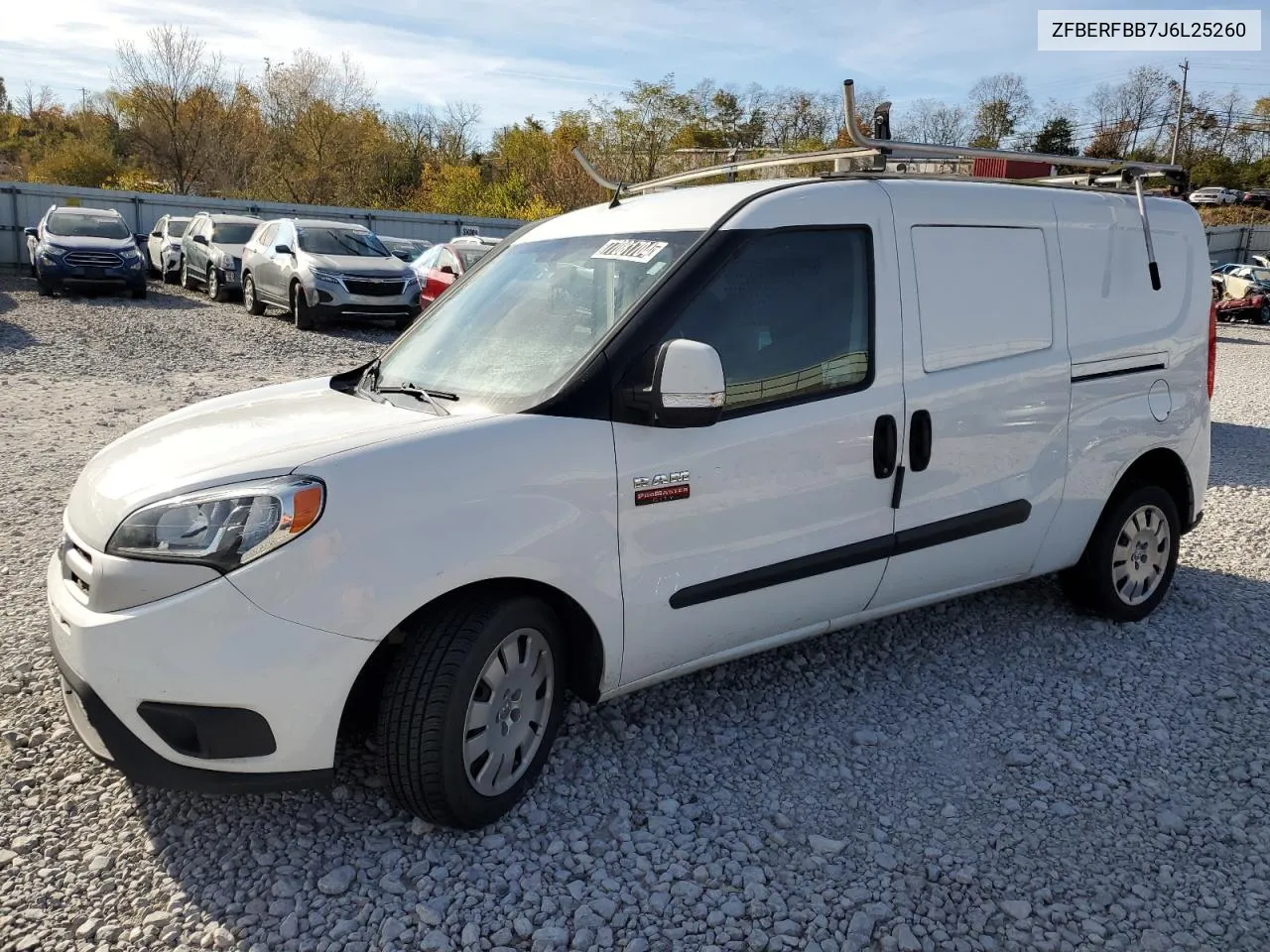 2018 Ram Promaster City Slt VIN: ZFBERFBB7J6L25260 Lot: 77081704