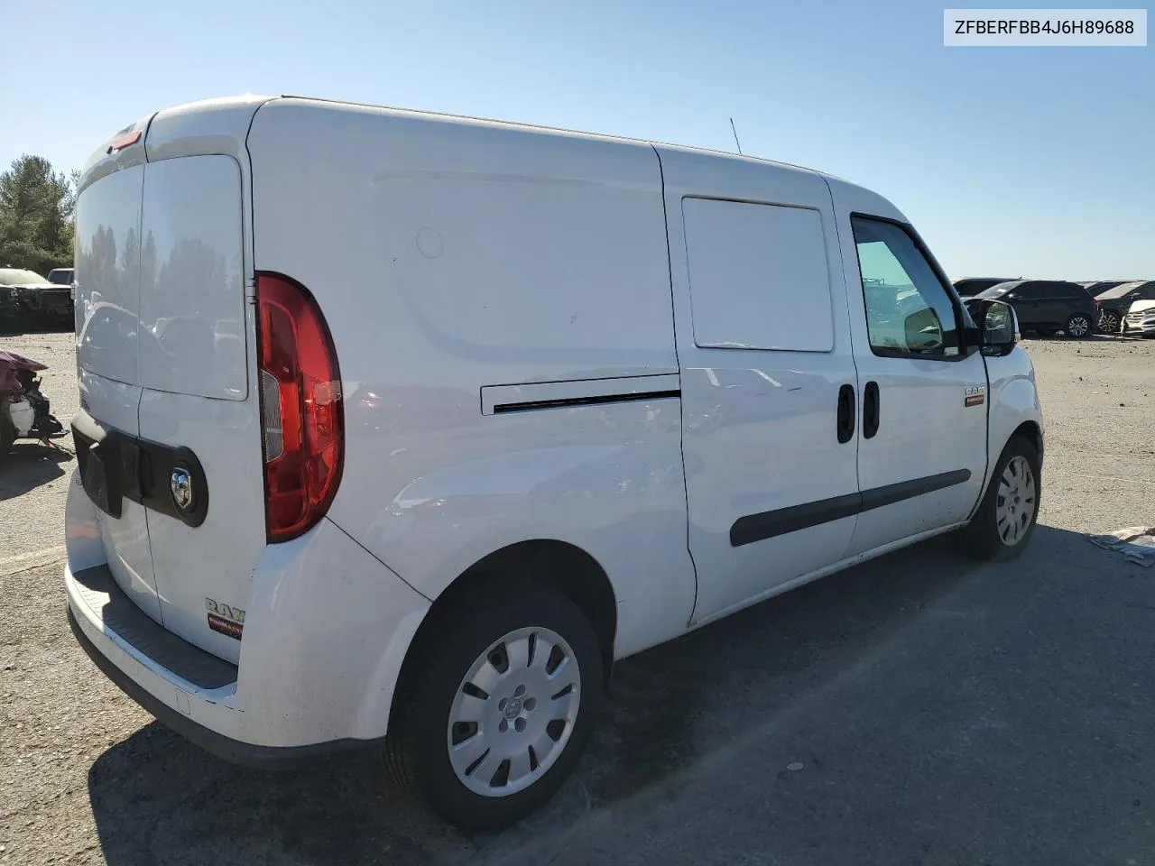 2018 Ram Promaster City Slt VIN: ZFBERFBB4J6H89688 Lot: 77656184