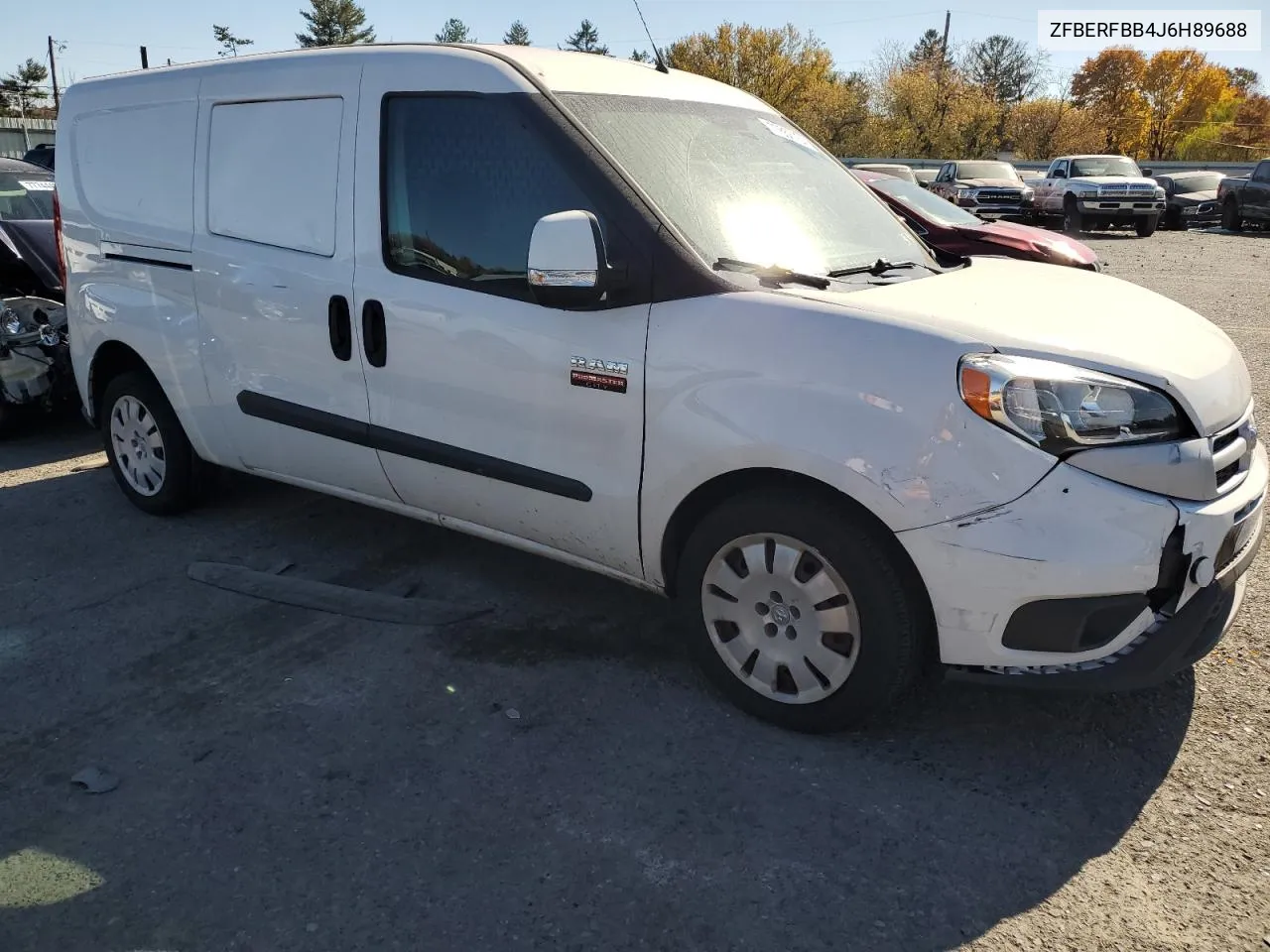 2018 Ram Promaster City Slt VIN: ZFBERFBB4J6H89688 Lot: 77656184