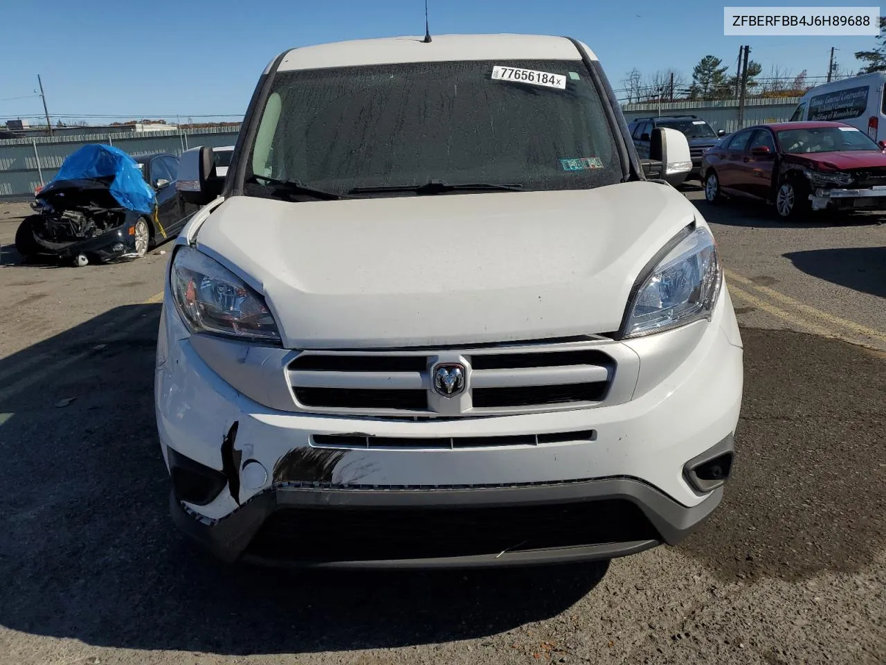 2018 Ram Promaster City Slt VIN: ZFBERFBB4J6H89688 Lot: 77656184