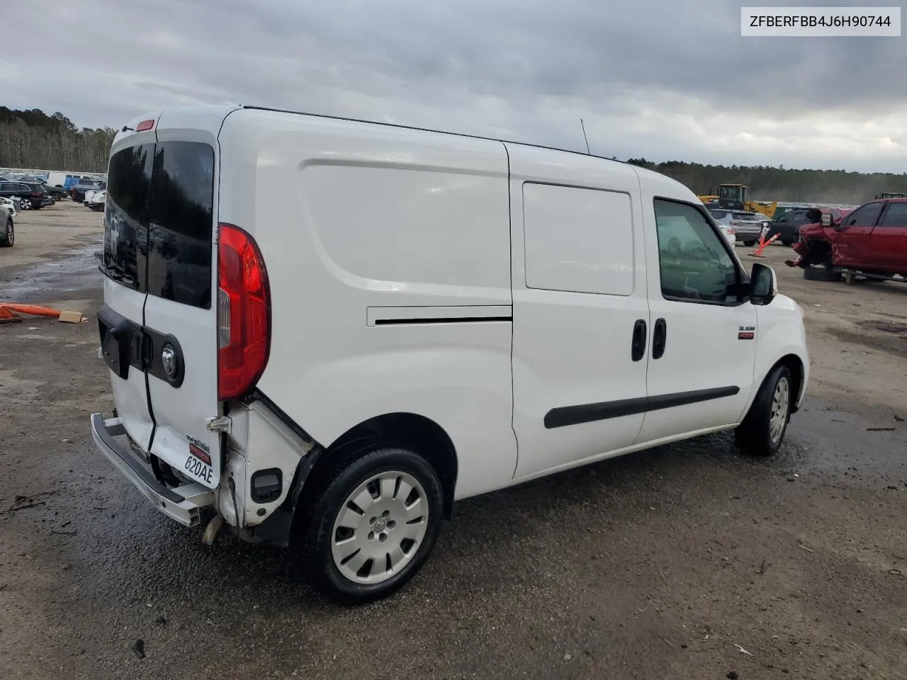 2018 Ram Promaster City Slt VIN: ZFBERFBB4J6H90744 Lot: 78699354