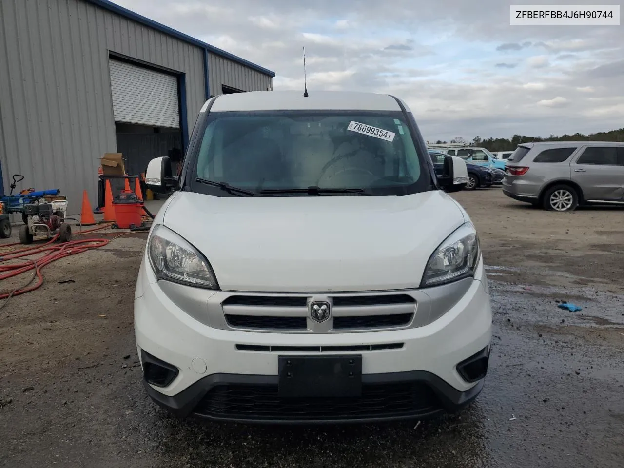 2018 Ram Promaster City Slt VIN: ZFBERFBB4J6H90744 Lot: 78699354