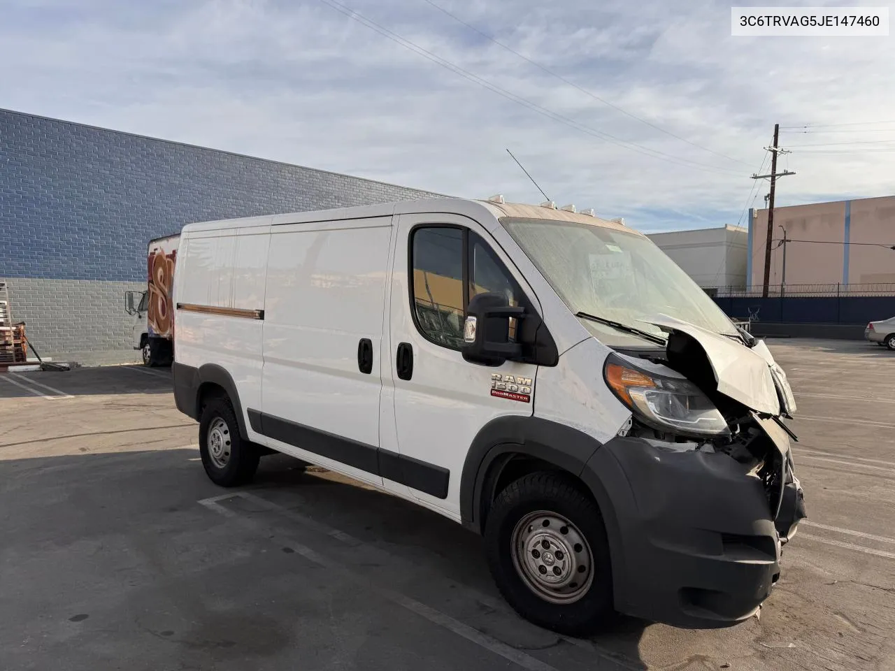 2018 Ram Promaster 1500 1500 Standard VIN: 3C6TRVAG5JE147460 Lot: 80108494