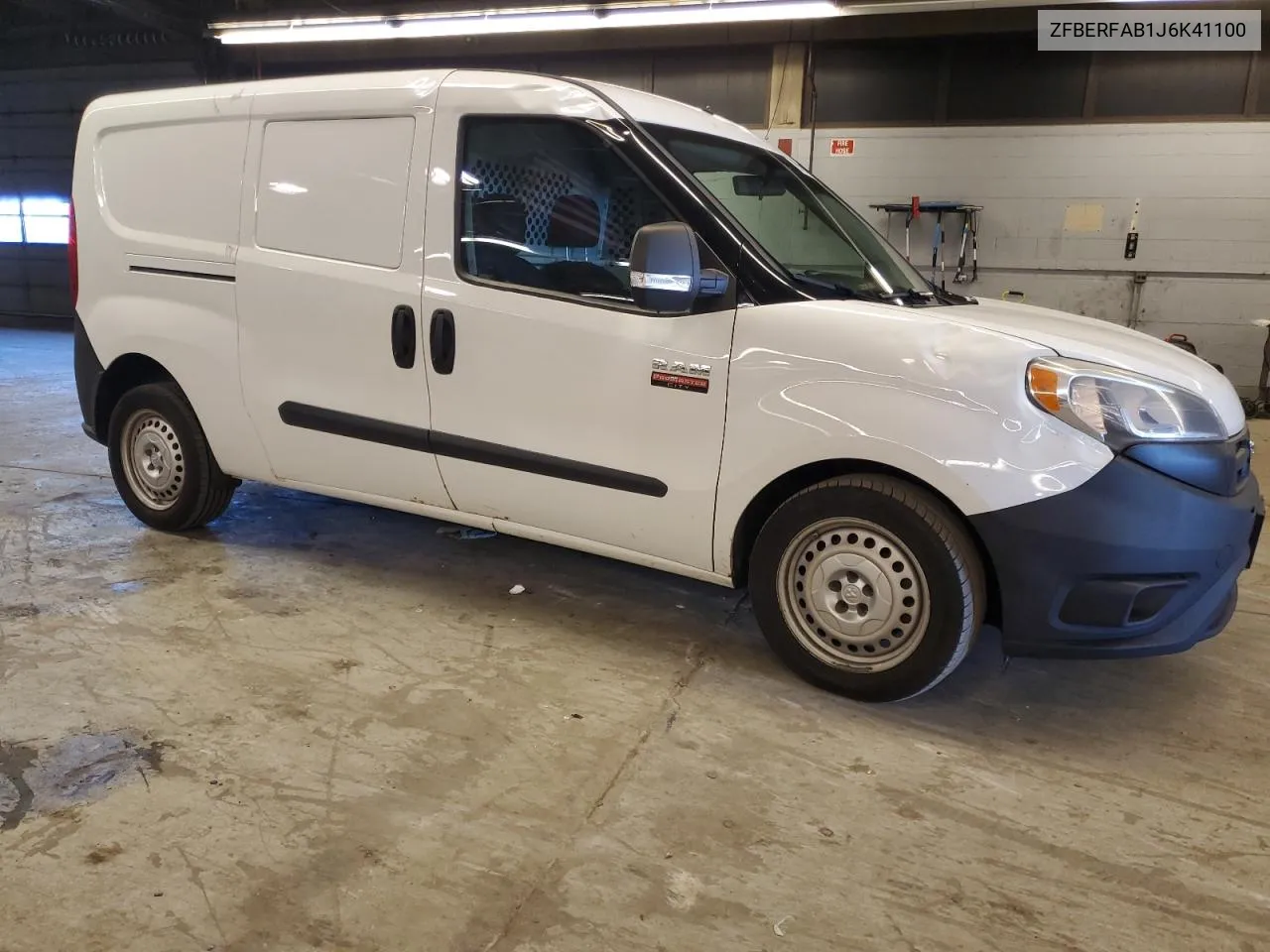 2018 Ram Promaster City VIN: ZFBERFAB1J6K41100 Lot: 80230964