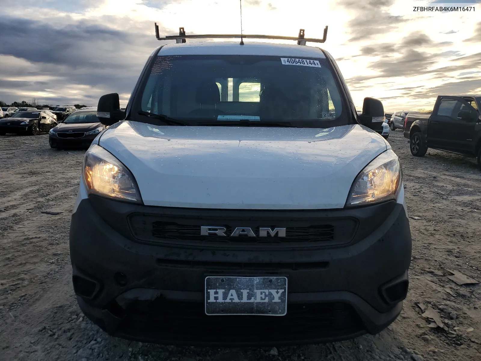 2019 Ram Promaster City VIN: ZFBHRFAB4K6M16471 Lot: 40648144