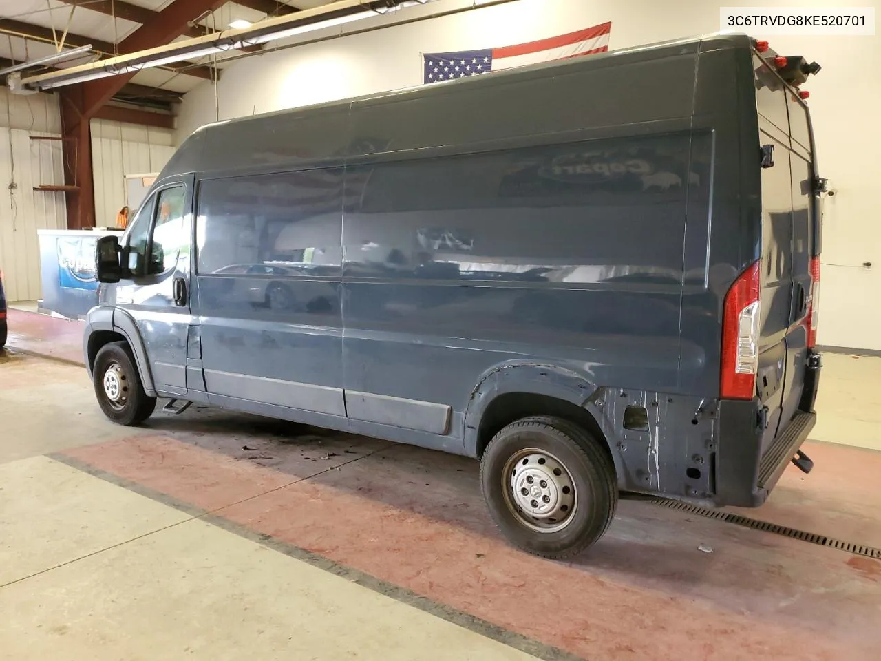 2019 Ram Promaster 2500 2500 High VIN: 3C6TRVDG8KE520701 Lot: 56439074