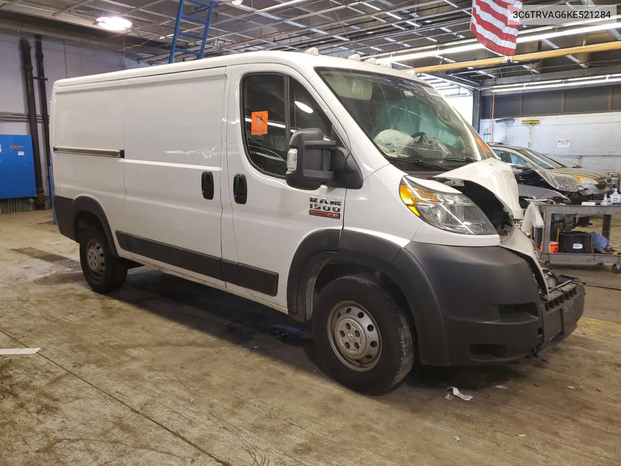 2019 Ram Promaster 1500 1500 Standard VIN: 3C6TRVAG6KE521284 Lot: 56689844