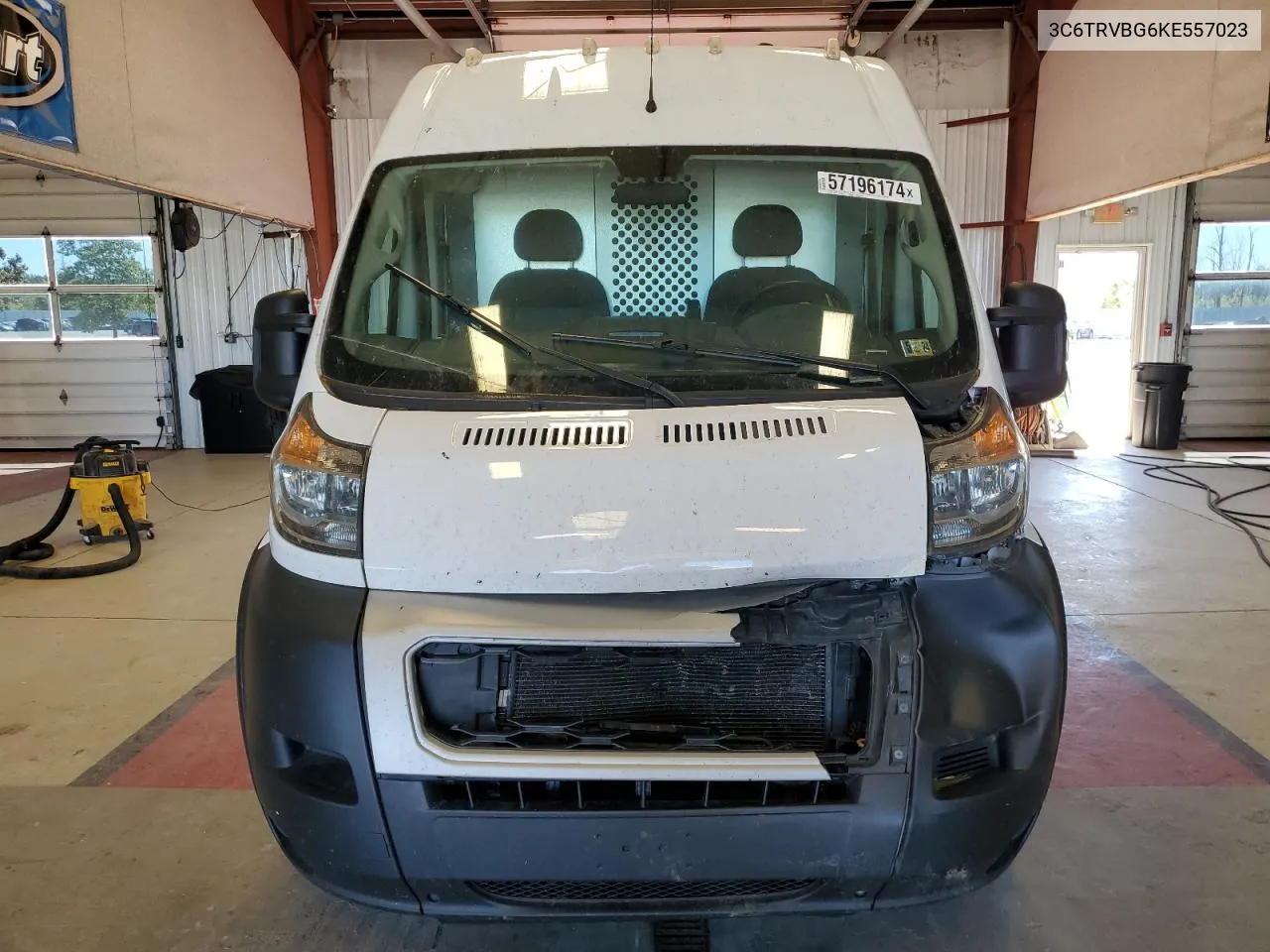 2019 Ram Promaster 1500 1500 High VIN: 3C6TRVBG6KE557023 Lot: 57196174