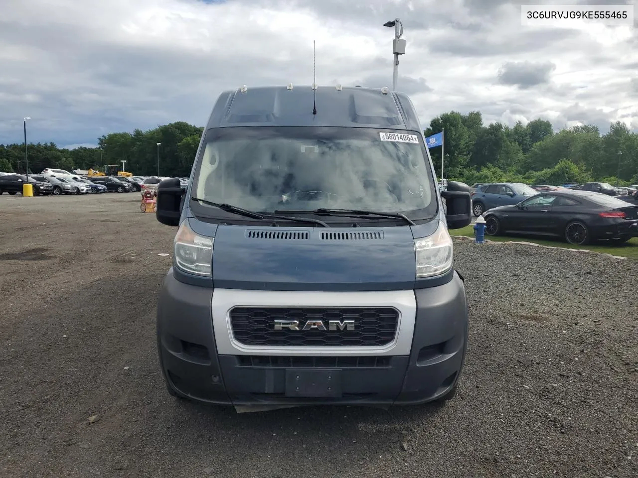 2019 Ram Promaster 3500 3500 High VIN: 3C6URVJG9KE555465 Lot: 58014064