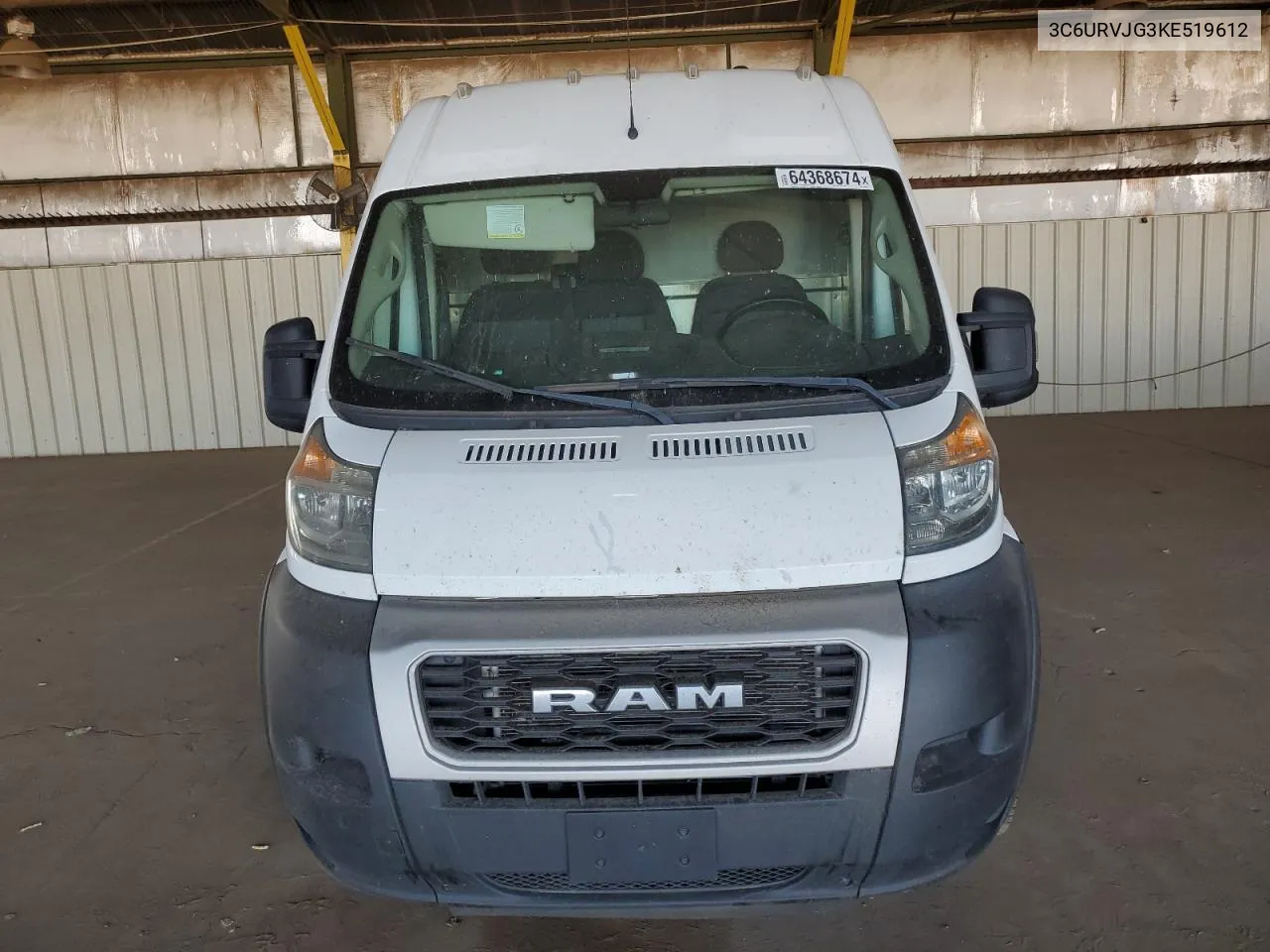 3C6URVJG3KE519612 2019 Ram Promaster 3500 3500 High