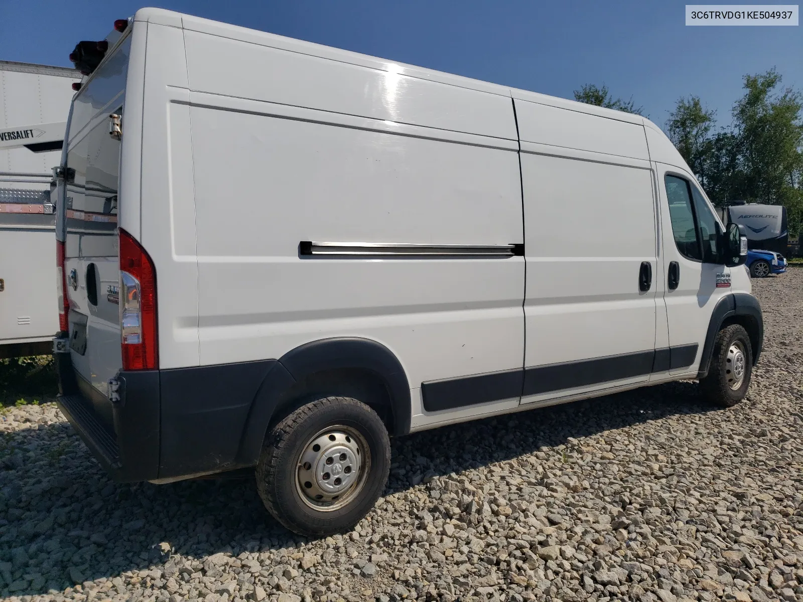 2019 Ram Promaster 2500 2500 High VIN: 3C6TRVDG1KE504937 Lot: 64782664