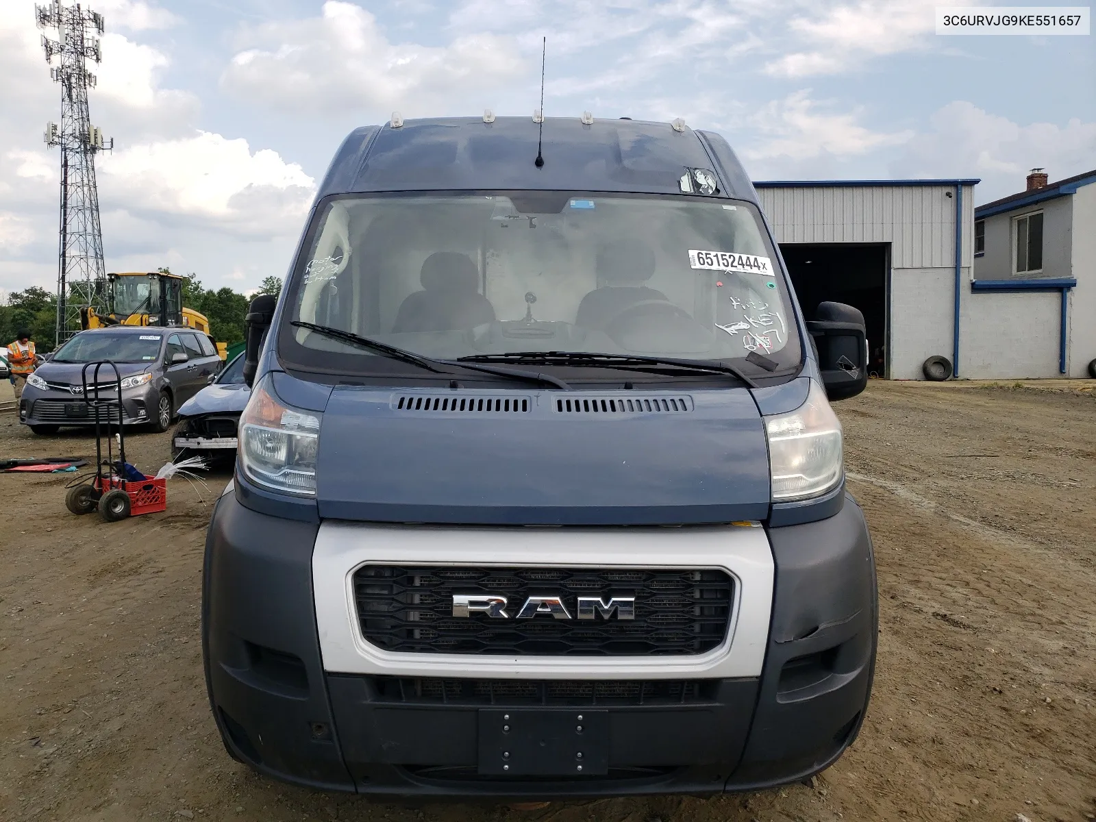 3C6URVJG9KE551657 2019 Ram Promaster 3500 3500 High