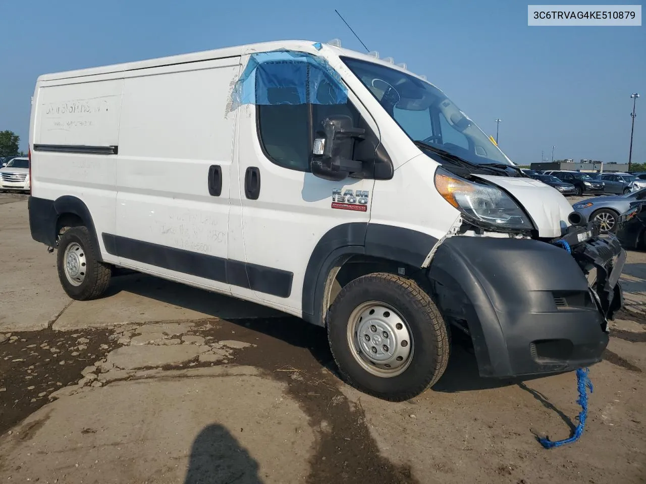 2019 Ram Promaster 1500 1500 Standard VIN: 3C6TRVAG4KE510879 Lot: 65199284