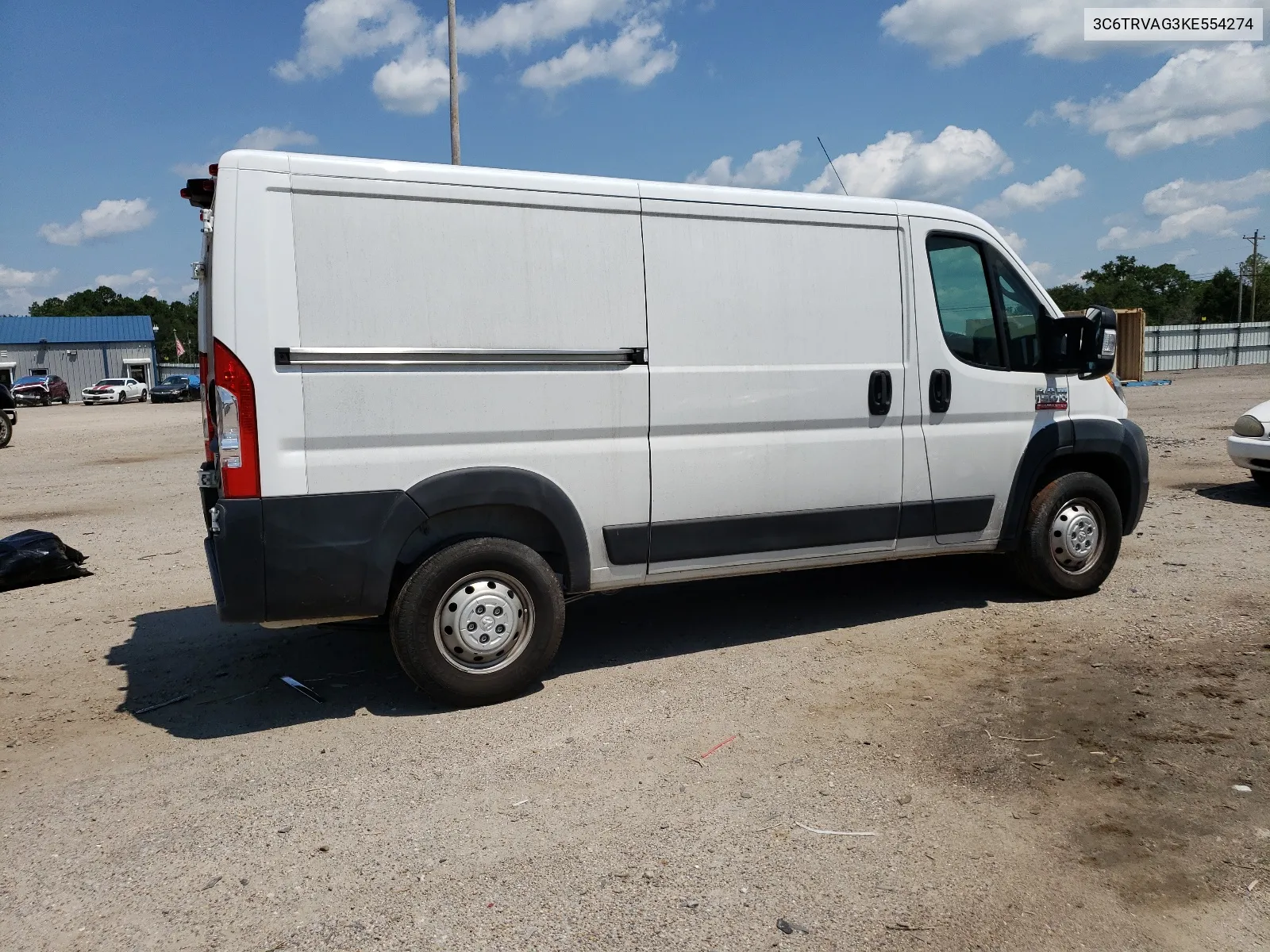 2019 Ram Promaster 1500 1500 Standard VIN: 3C6TRVAG3KE554274 Lot: 66337834