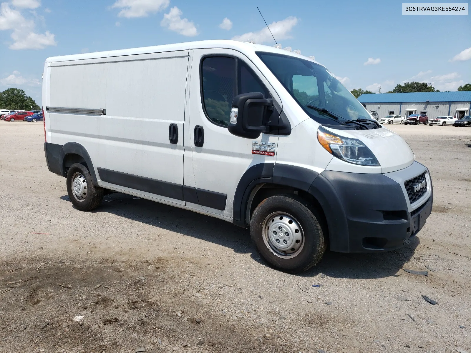 2019 Ram Promaster 1500 1500 Standard VIN: 3C6TRVAG3KE554274 Lot: 66337834