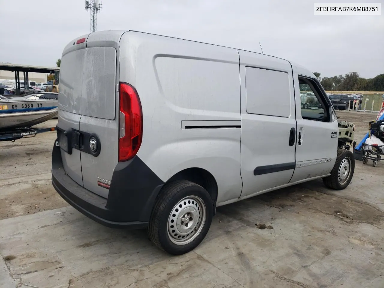 ZFBHRFAB7K6M88751 2019 Ram Promaster City