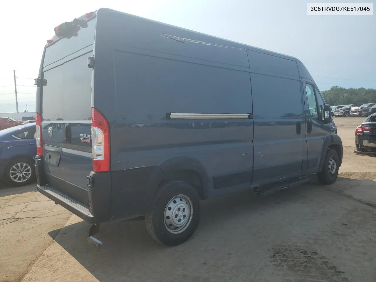 2019 Ram Promaster 2500 2500 High VIN: 3C6TRVDG7KE517045 Lot: 69649014