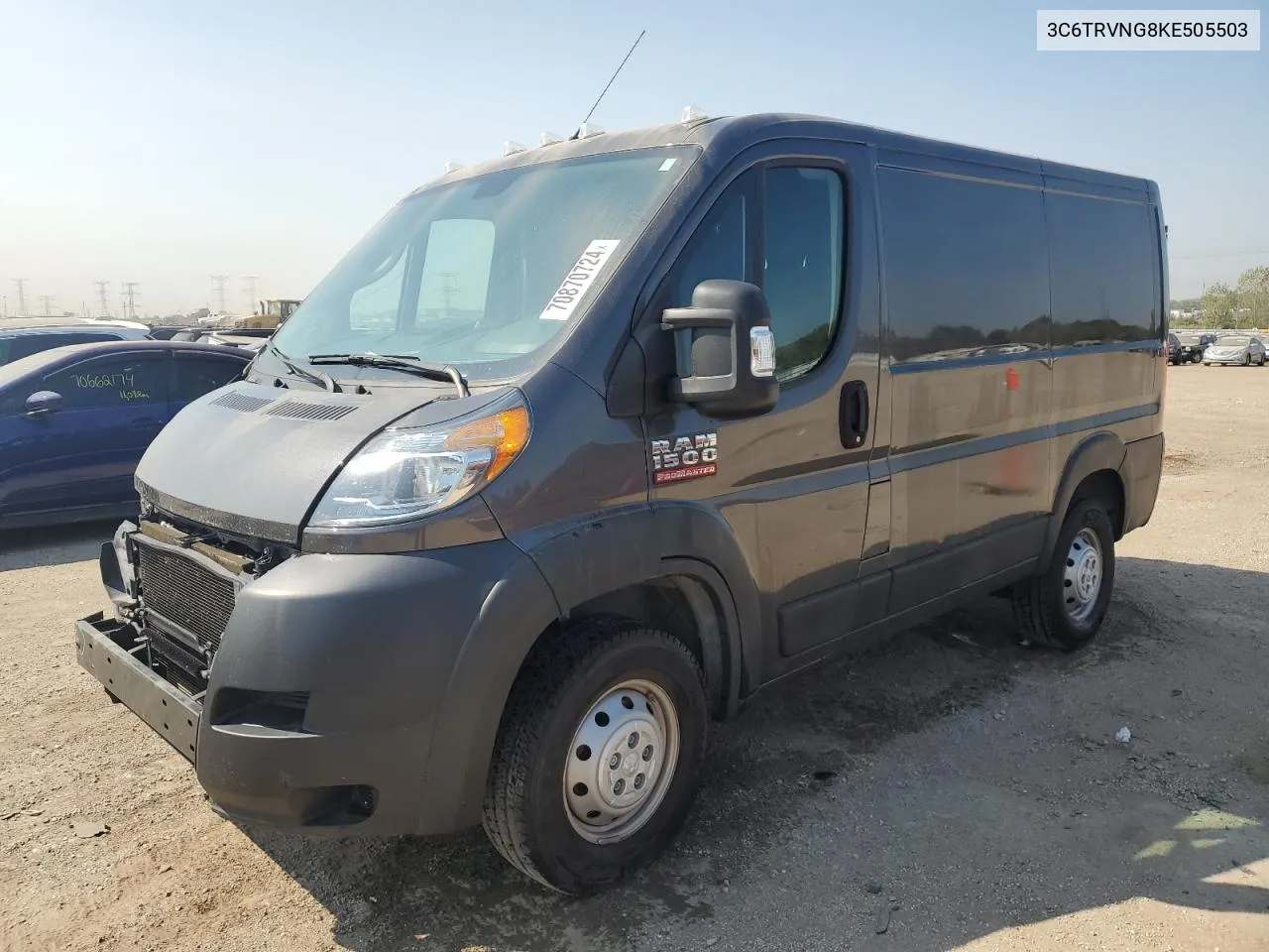 2019 Ram Promaster 1500 1500 Standard VIN: 3C6TRVNG8KE505503 Lot: 70870724