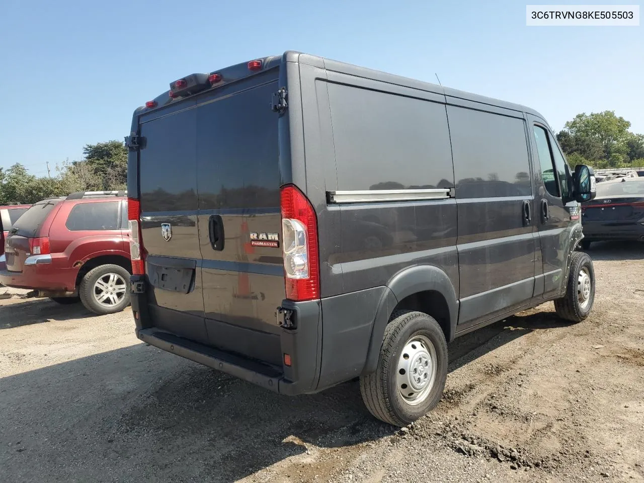 2019 Ram Promaster 1500 1500 Standard VIN: 3C6TRVNG8KE505503 Lot: 70870724