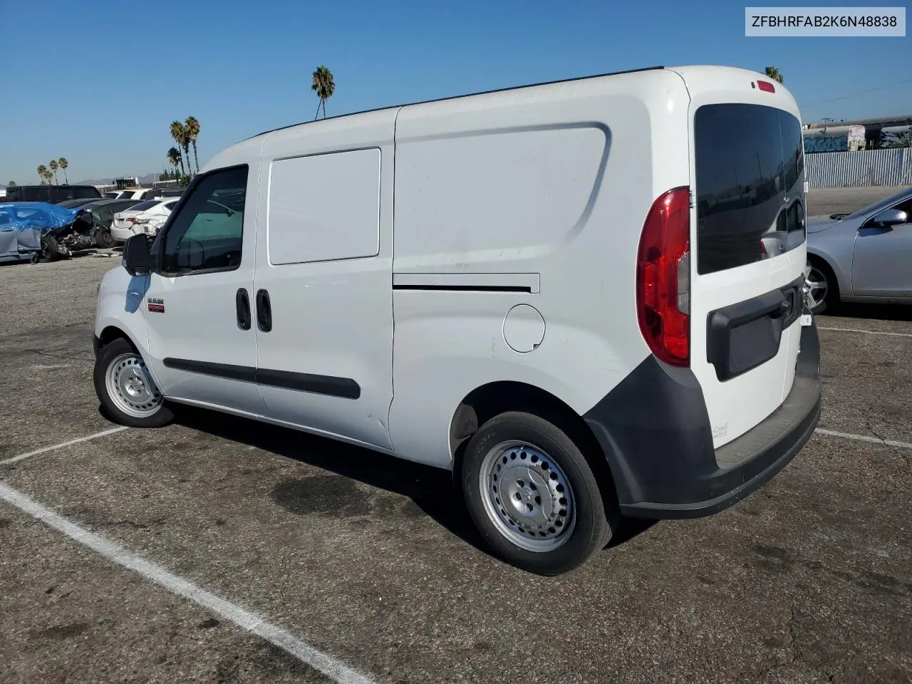 2019 Ram Promaster City VIN: ZFBHRFAB2K6N48838 Lot: 70885084