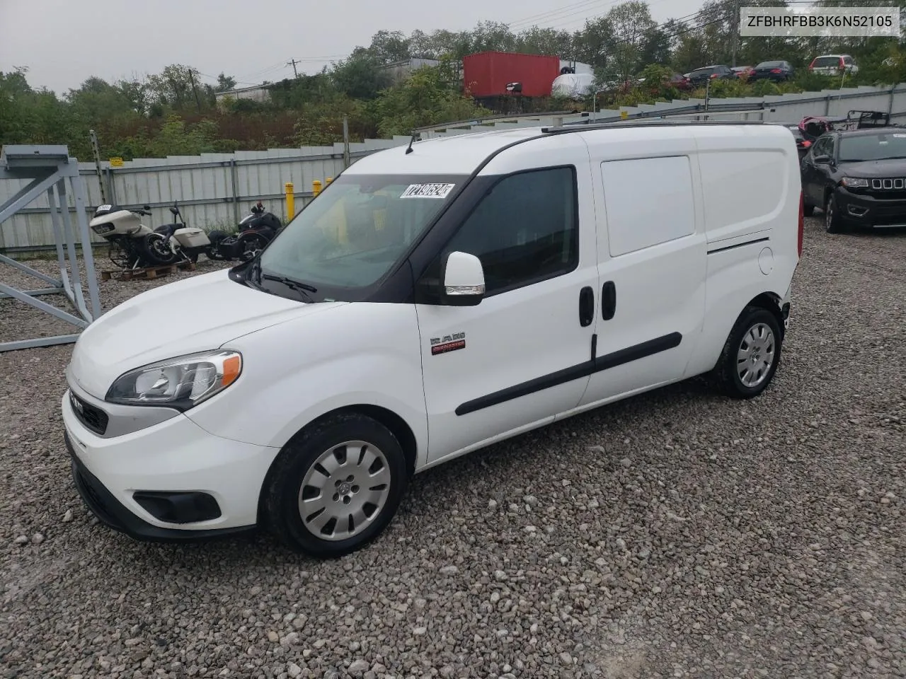 ZFBHRFBB3K6N52105 2019 Ram Promaster City Slt