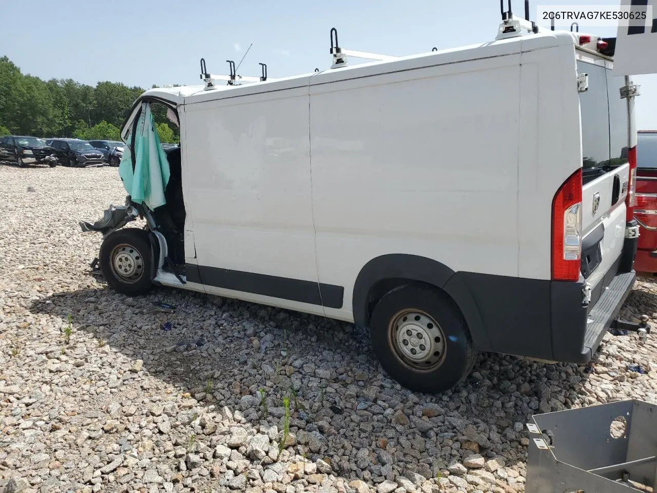 2019 Ram Promaster VIN: 2C6TRVAG7KE530625 Lot: 72427324