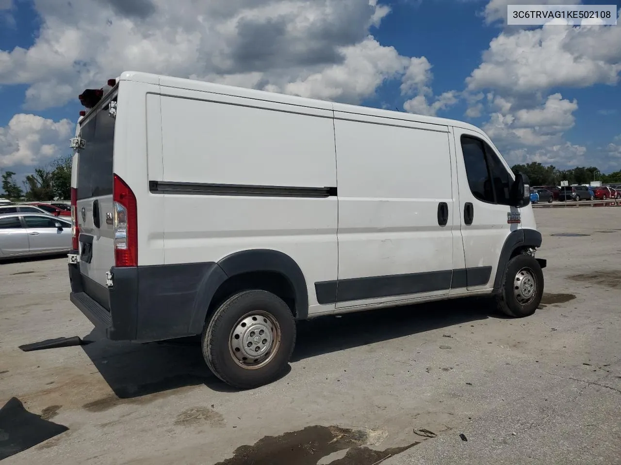 2019 Ram Promaster 1500 1500 Standard VIN: 3C6TRVAG1KE502108 Lot: 73844334