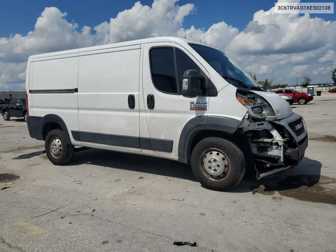 2019 Ram Promaster 1500 1500 Standard VIN: 3C6TRVAG1KE502108 Lot: 73844334